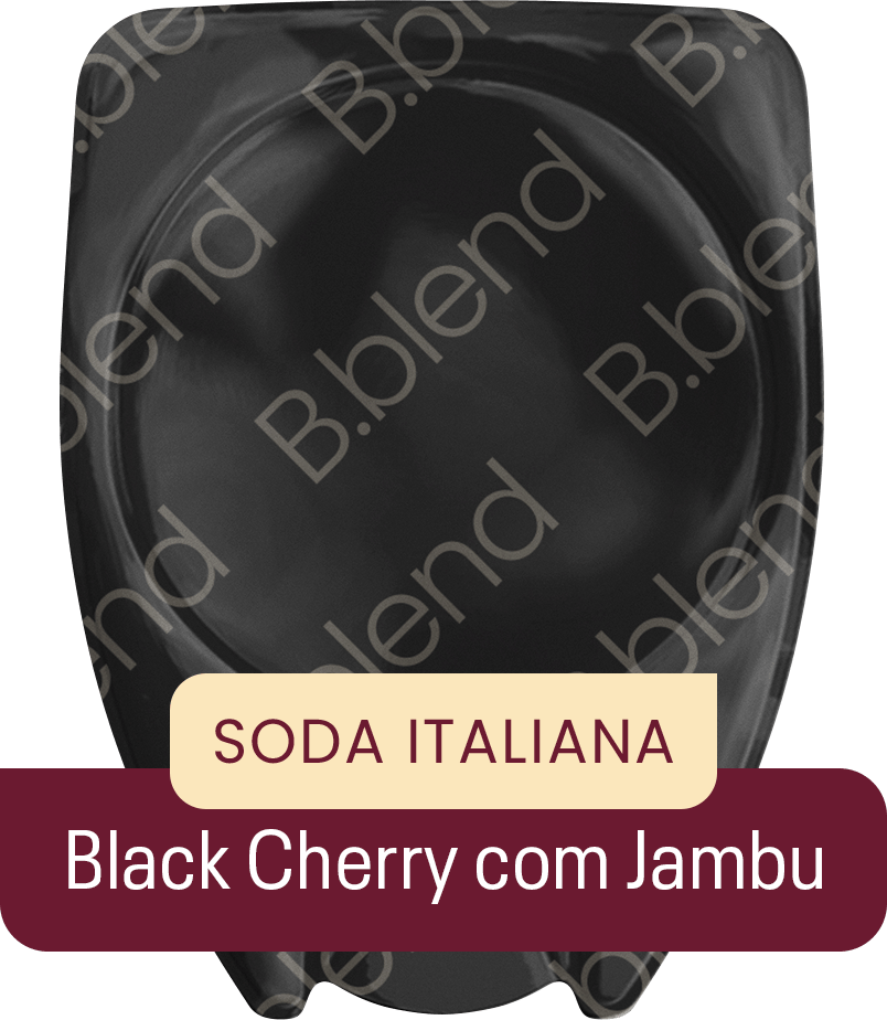 Soda Italiana Black Cherry com Jambu