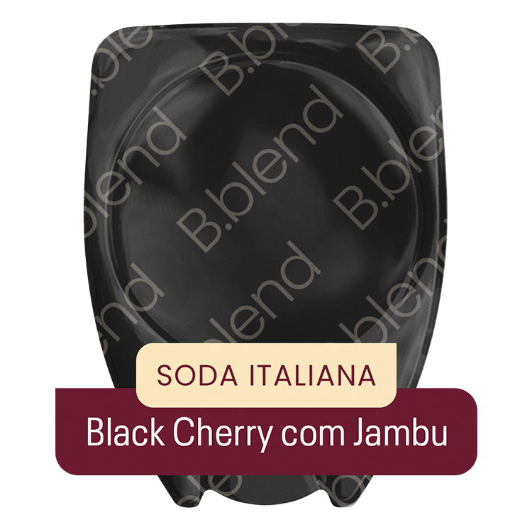 Soda Italiana Black Cherry com Jambu
