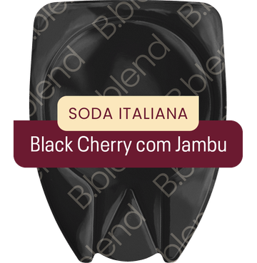 Soda Italiana Black Cherry com Jambu