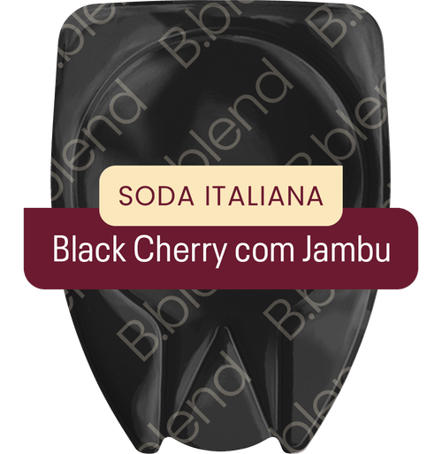 Soda Italiana Black Cherry com Jambu