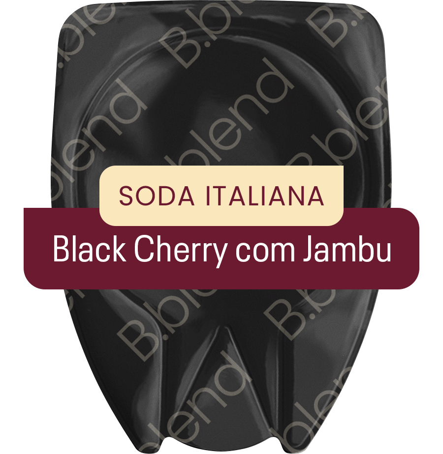 Soda Italiana Black Cherry com Jambu