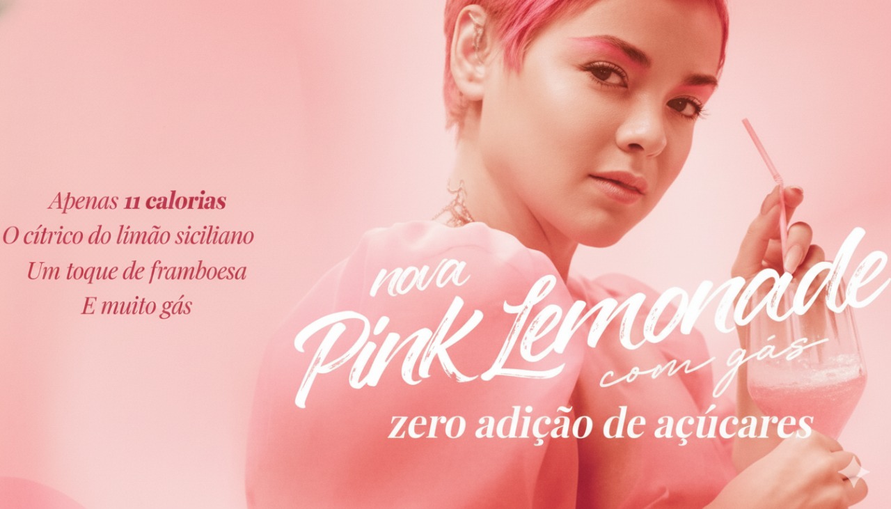 Soda Italiana Pink Lemonade Zero Açúcar | Cápsula B.blend